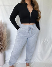 Load image into Gallery viewer, Danielle Jogger Sweatpants (Heather Grey)
