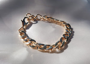Cuban Chain Bracelet (Gold)